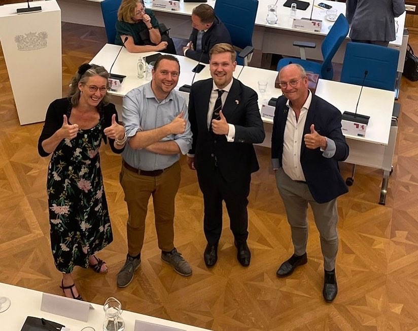 Foto van de fractie ONS.Vlaardingen 