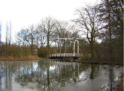 ophaalbrug park Nieuwelant