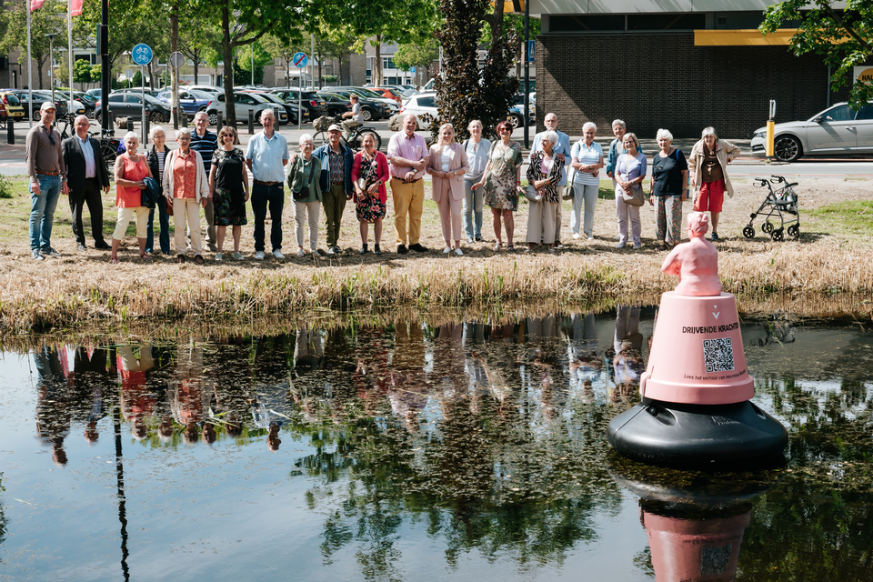 groepsfoto boeibeeld mevrouw Mostert