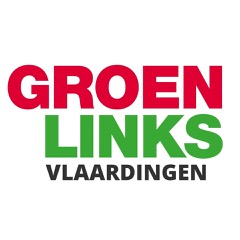Het logo van Groen Links Vlaardingen