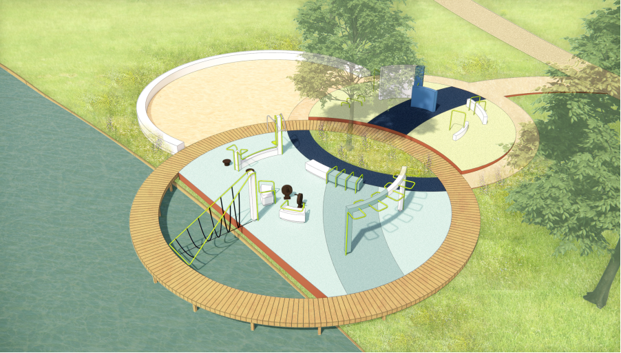 Afbeelding speeltuin Oranjepark