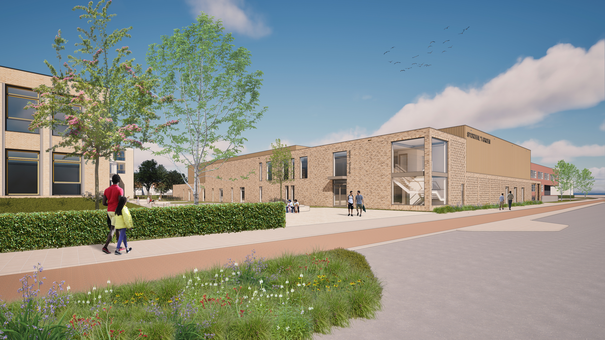 Visual Sporthal 't Groen