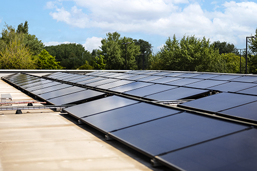 zonnepanelen op dak