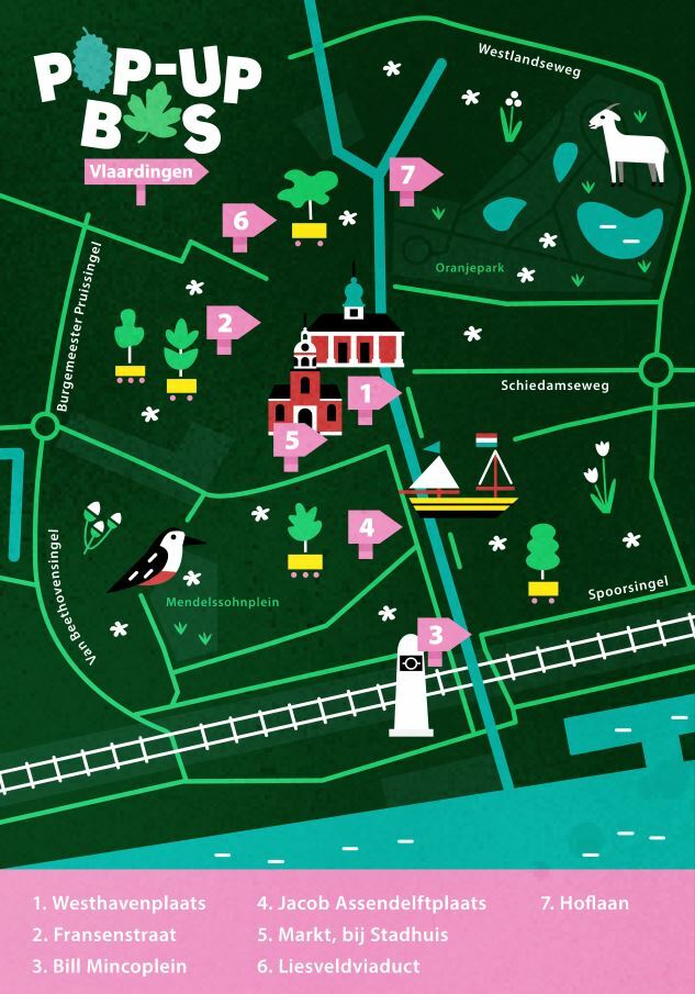 Route Pop-up Bos