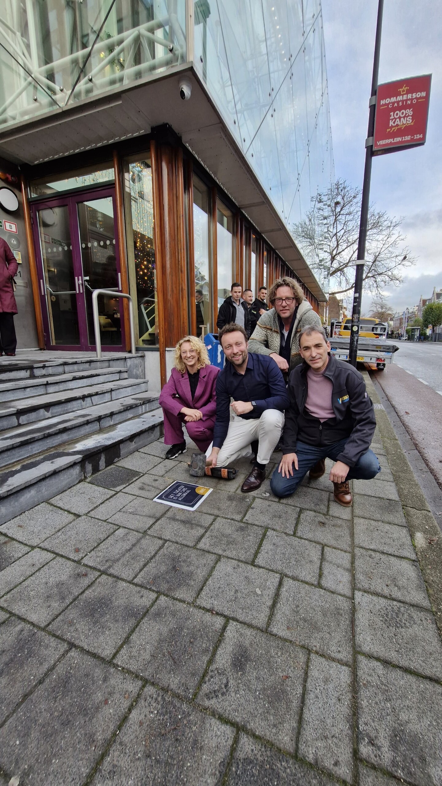 Onthulling theatertegels_Robin Sterrenburg