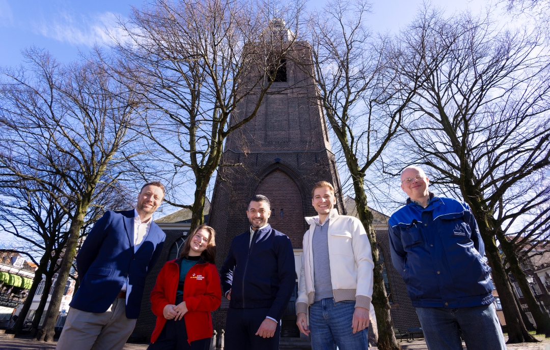 Vijf betrokkenen voor kerktoren