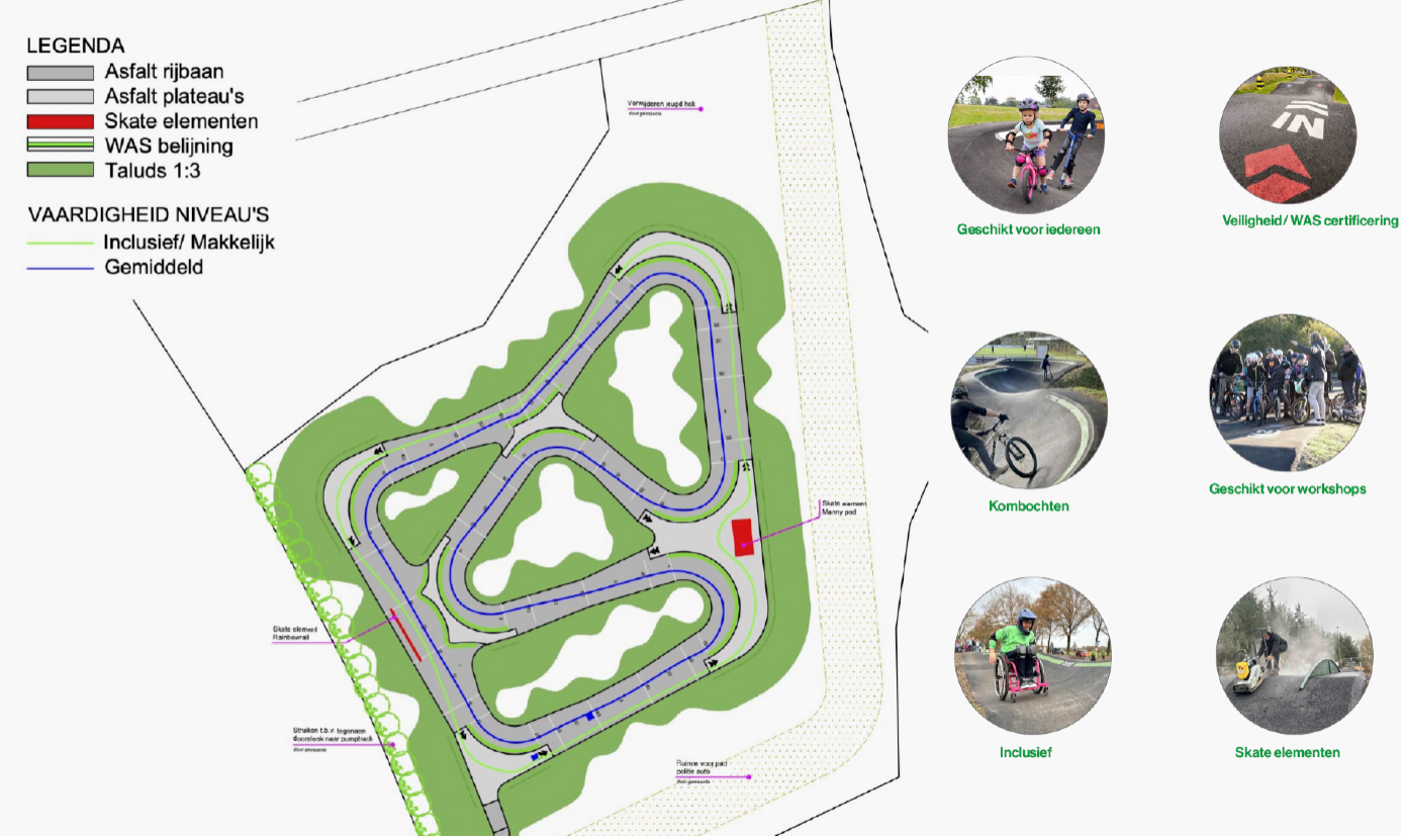 Pumptrack Amsterdamlaan