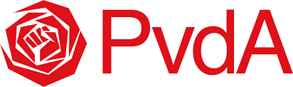 Het logo van Partij van de Arbeid
