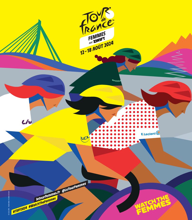 Tourposter Tour de France Femmes