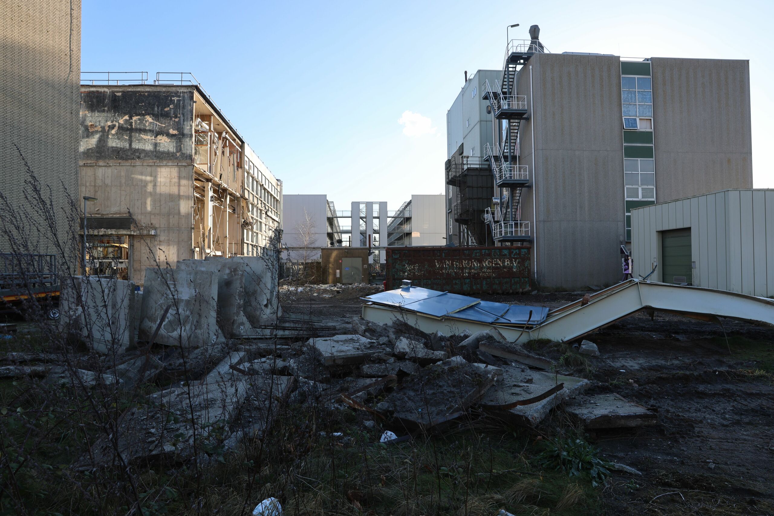 Sloop laboratorium met doorkijk Campus District U