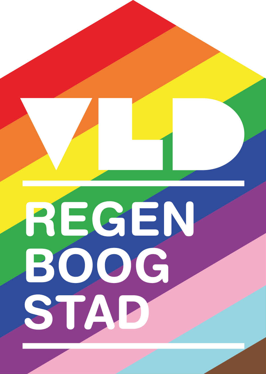 Vlaardingen regenboogstad logo nieuw