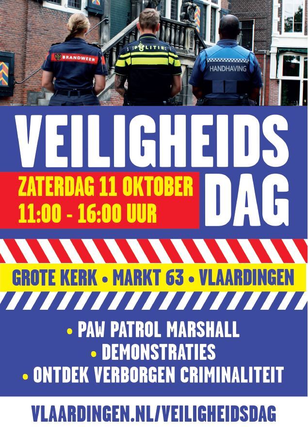 Flyer veiligheidsdag