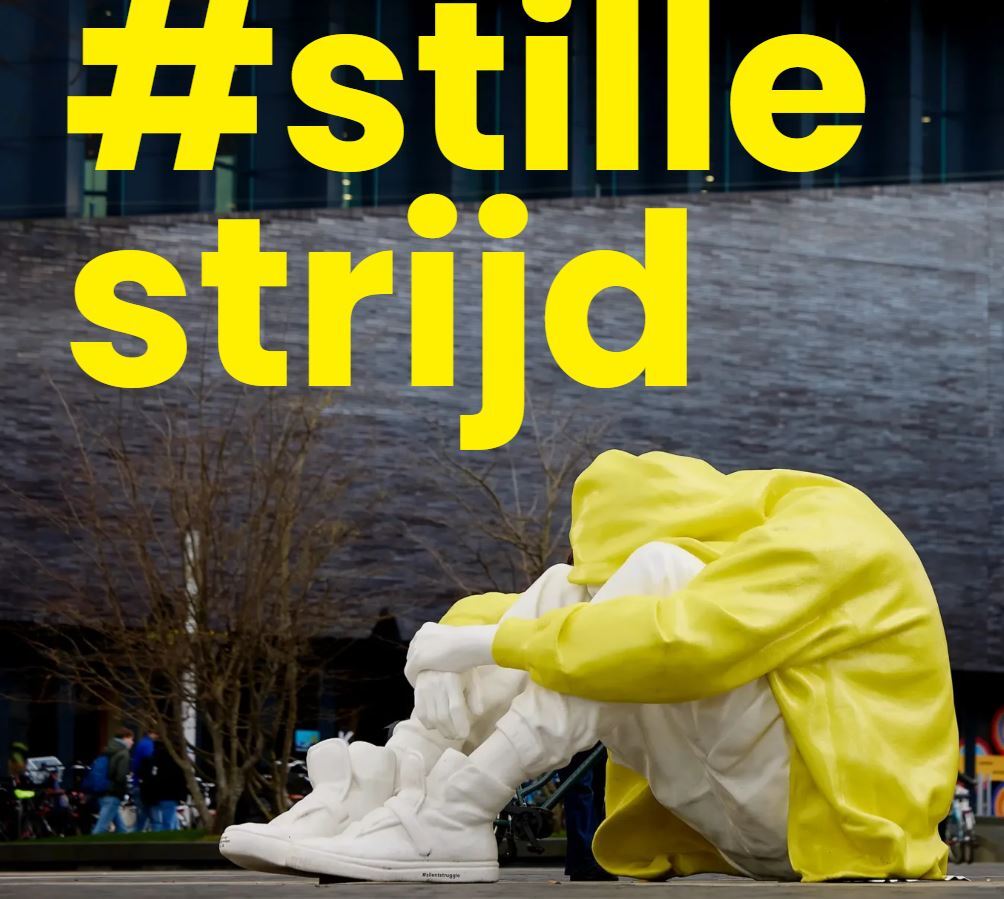 Foto van het beeld Stille Strijd